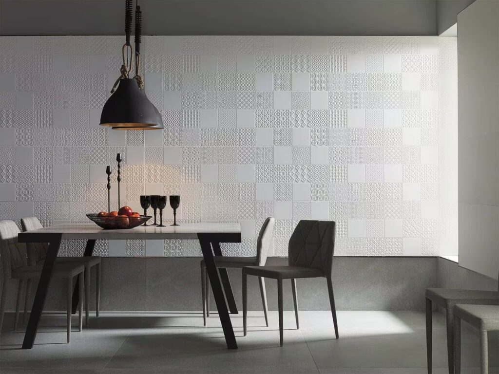 Deco Matt 18X47 wall sample