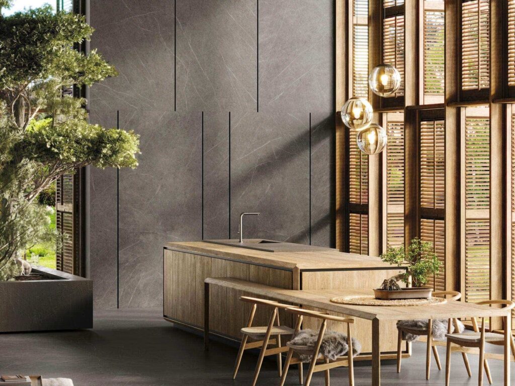 Liem Grey Nature 47X47 wall sample