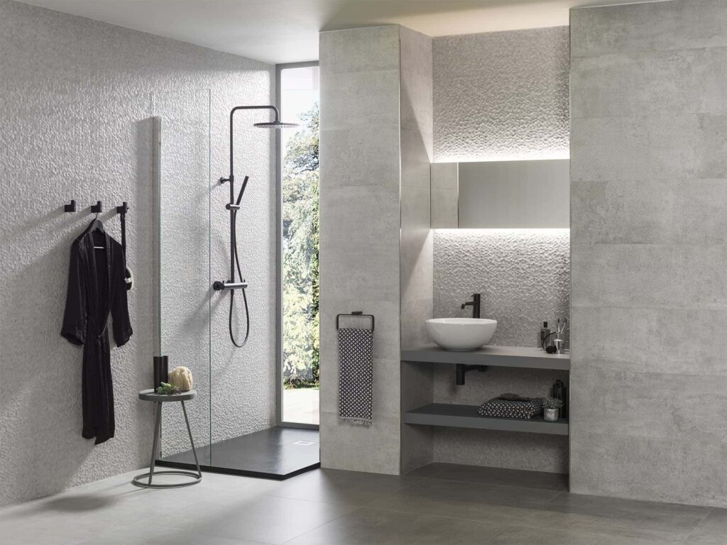 Metropolitan Antracita 18X47 wall sampke