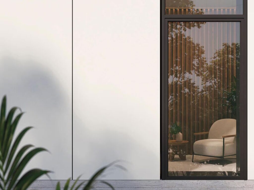 Moon White Nature 47X47 exterior wall sample
