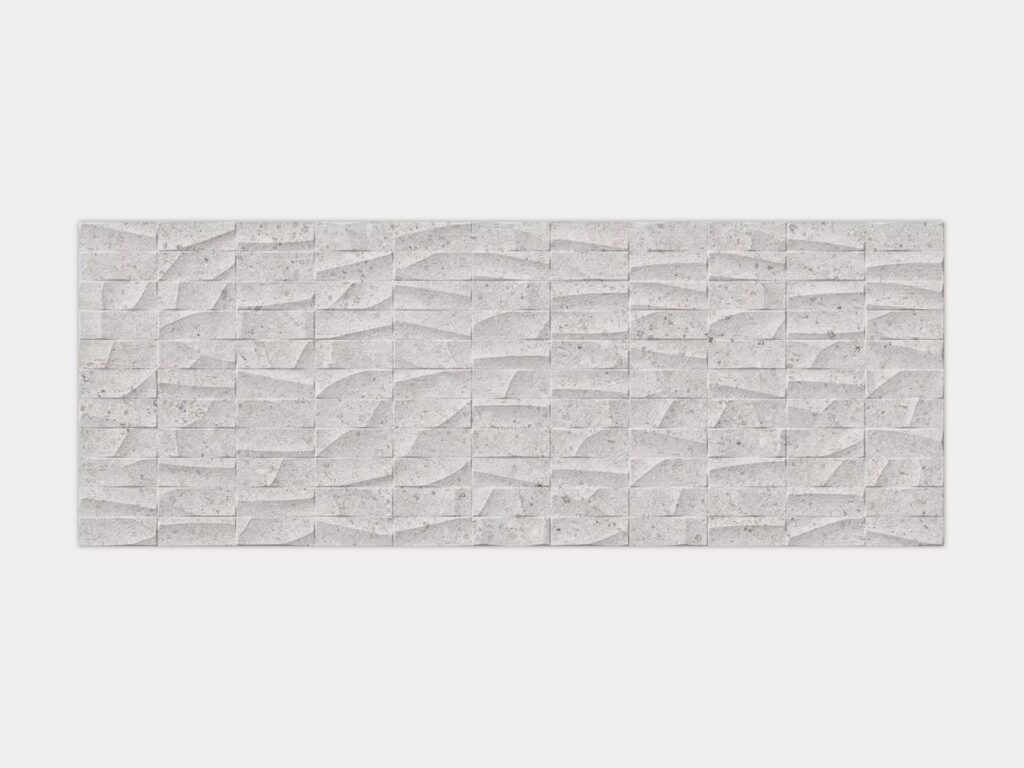 Mosaico Prada Acero 18X47