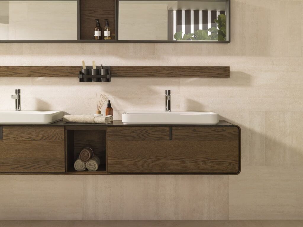Nantes Arena 18X47 bathroom wall sample