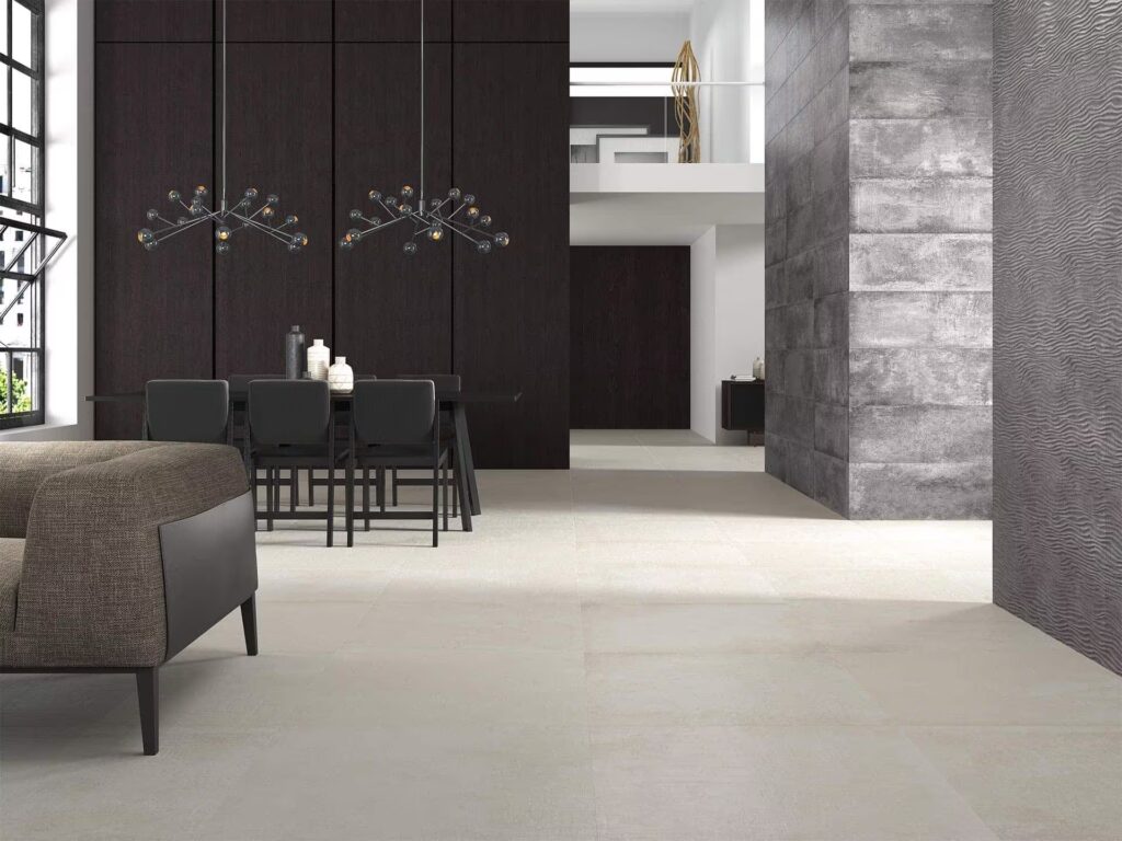 Newport Dark Gray 13X39 wall sample