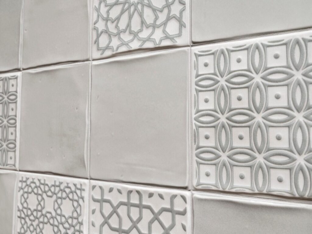 Ronda Deco Verdigris 6X6 wall sample