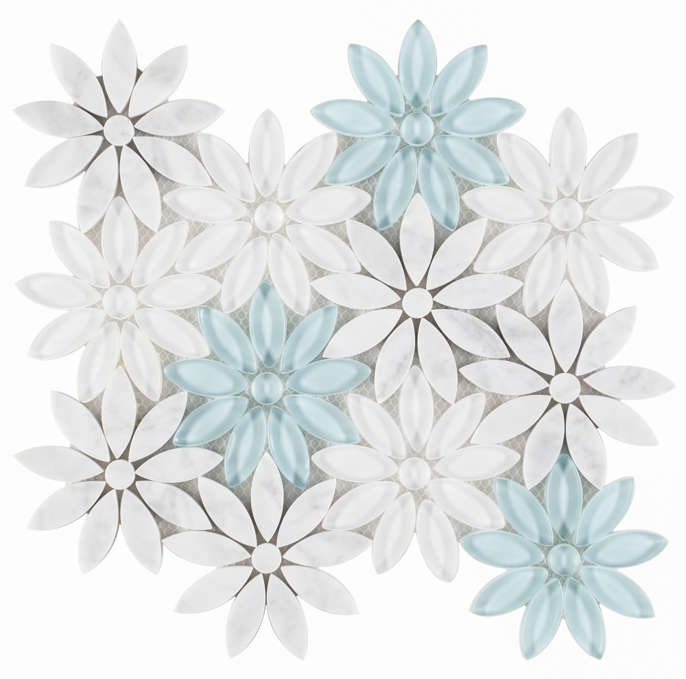 Daisy Blue 10″ x 11.25″