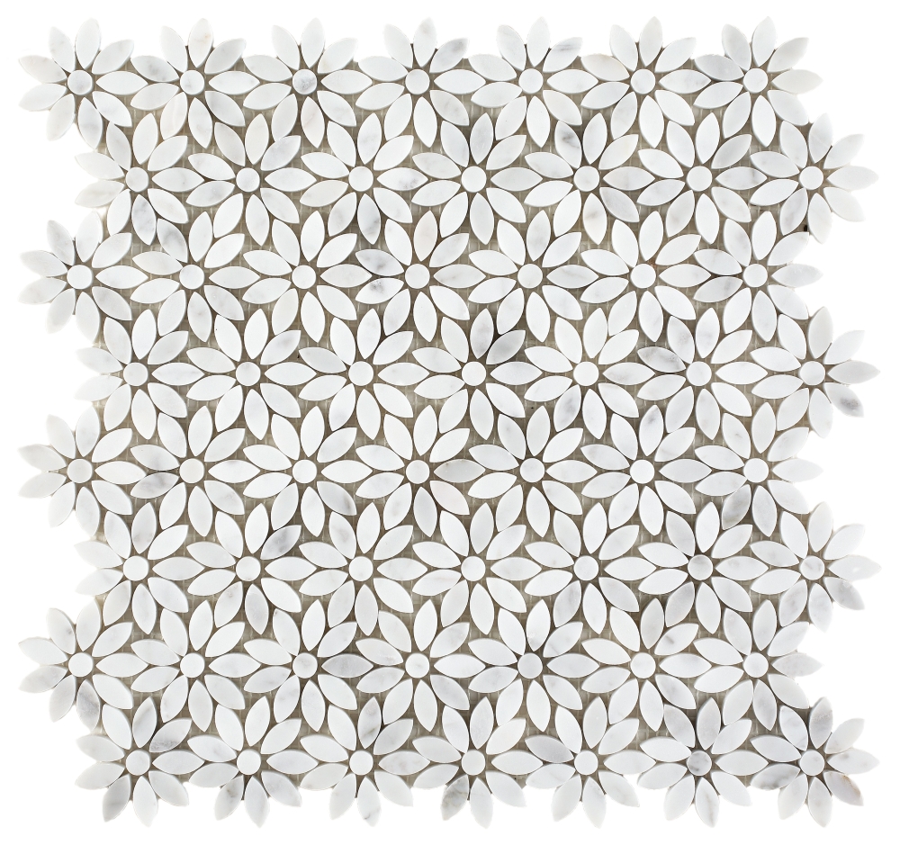 Daisy Mosaic 12.5″ x 12.75″