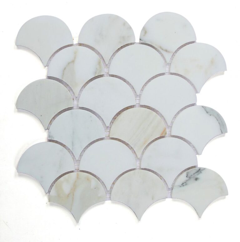 Dragon Scale Calacatta Gold Honed 9.75 x 10