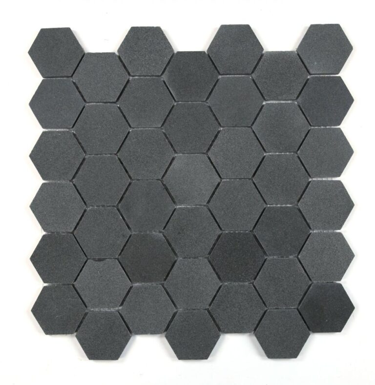 Hexagon Basalt 2 x 2 11.75 x 12