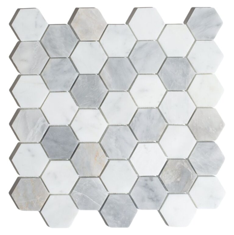 Hexagon City Grey 2 x 2 11.75 x 12