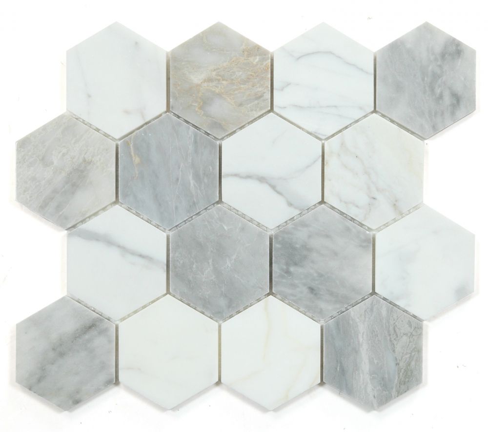 Hexagon 3″ x 3″ 10.25″ x 11.75″ Series 2