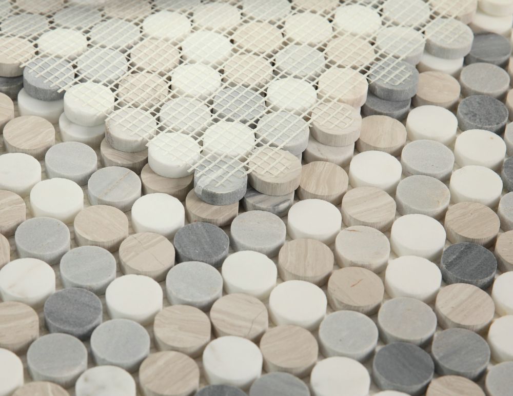 Penny Marble Blue 11 x 11.5 sample 2