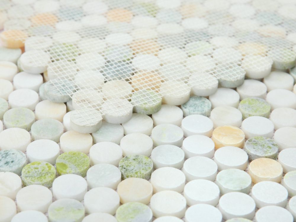 Penny Marble Onyx 11 x 11.75 sample 2