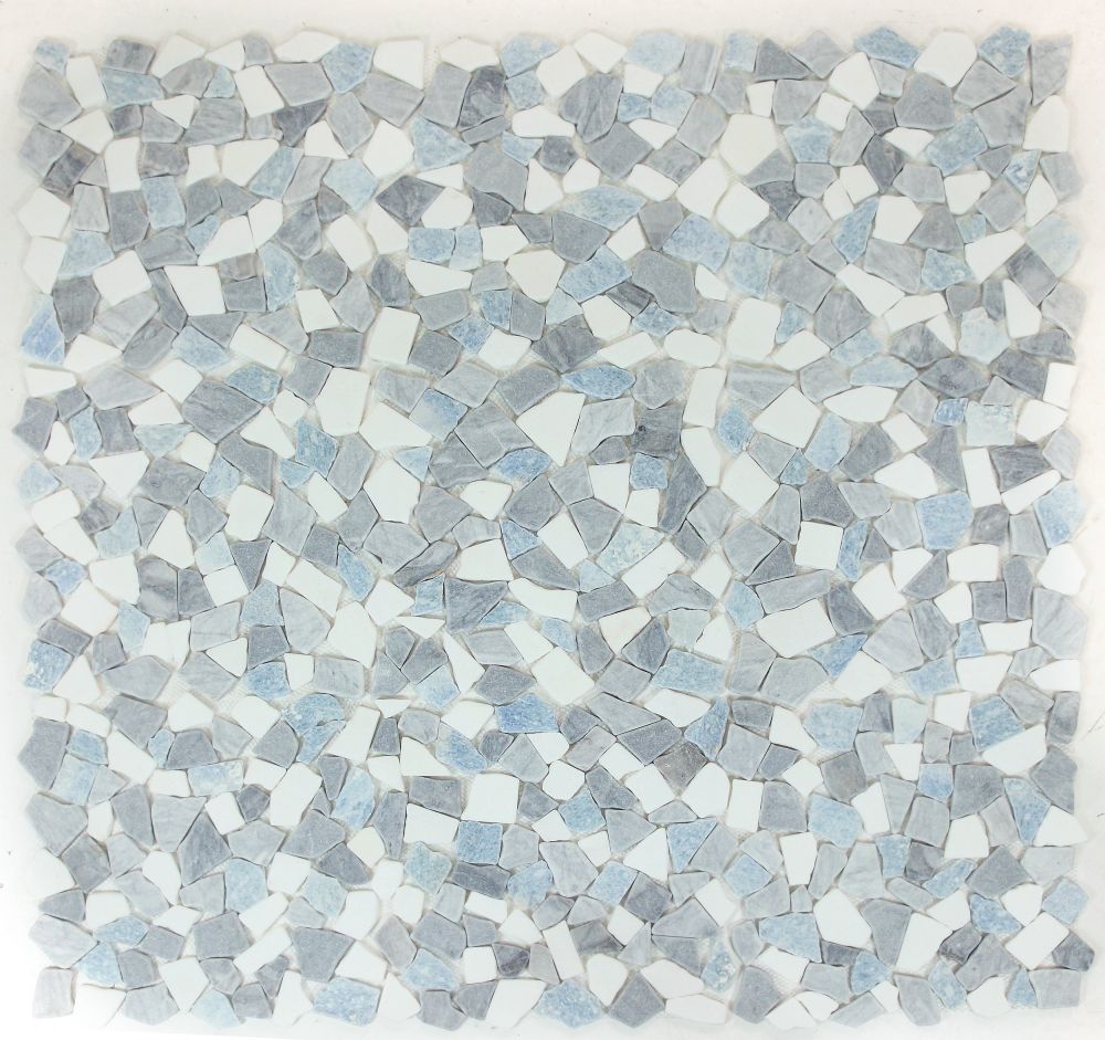 River Stone Blue Ocean 12 x 12 sample