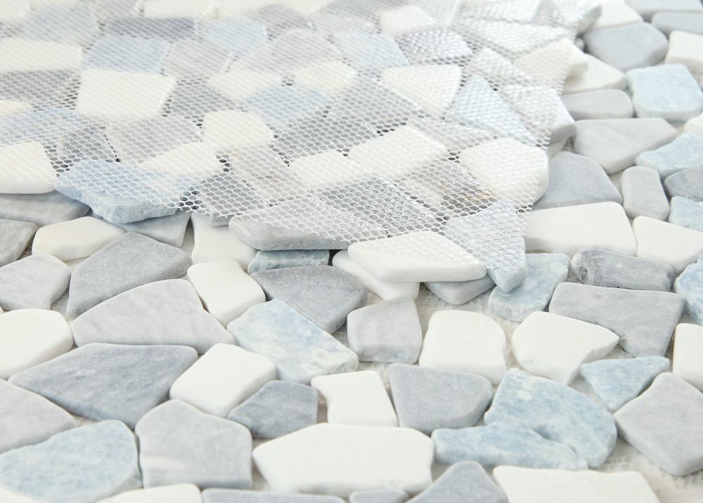 River Stone Blue Ocean 12 x 12 sample 2