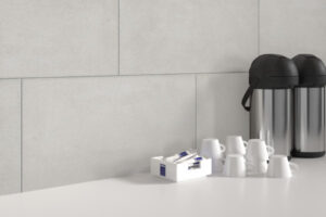 BB CONCRETE MIST MATTE:SATIN 12X24-POR kitchen wall samle