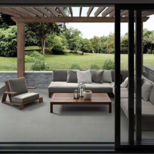 BUILDING BLOCKS™ CONCRETE 24 x 47 gray outdoor scene