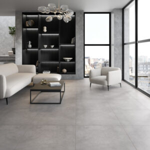 NETWORK™ 23 x 23 R11, Grip gray living room sample room scene floor