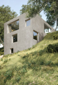 NETWORK™ 63 x 126 gray exterior sample