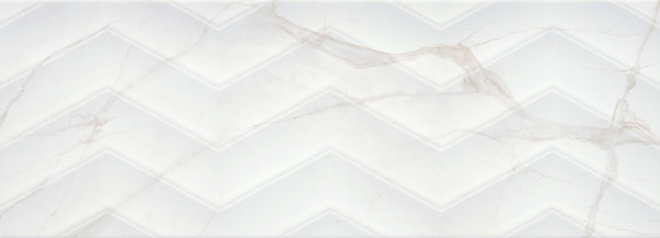 SCULPTURE™ CHEVRON GLOSS 13 x 36 ORO