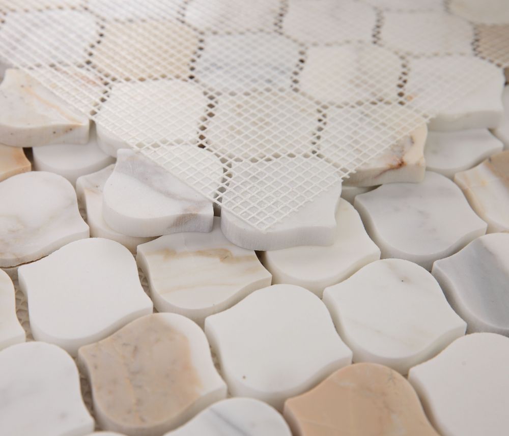 Water Drop Calacatta Gold Honed 11 x 11 sample 2