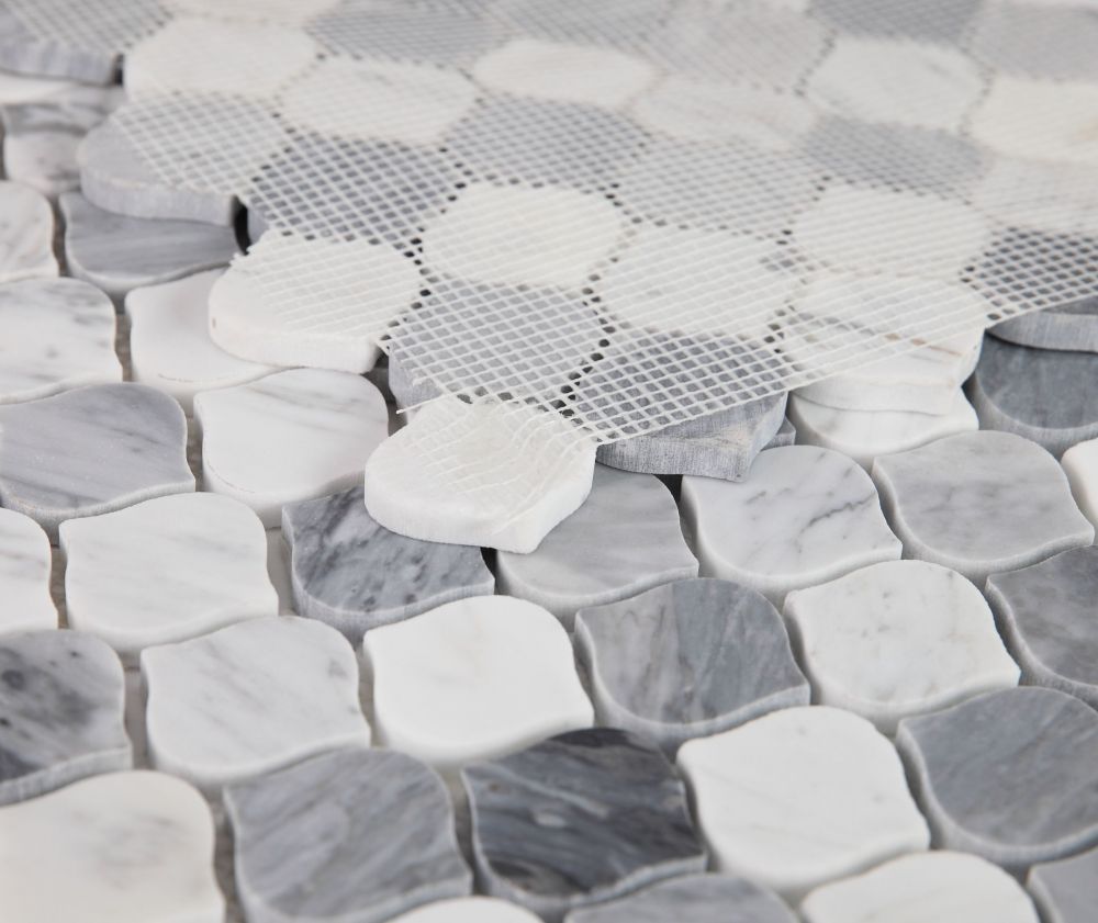 Water Drop Calacatta Grey 10.75 x 11 sample 2