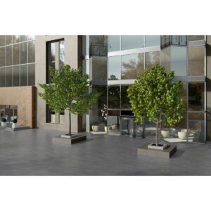 MILESTONE - 20X39, GRAY, GRIP outdoor commercial setting