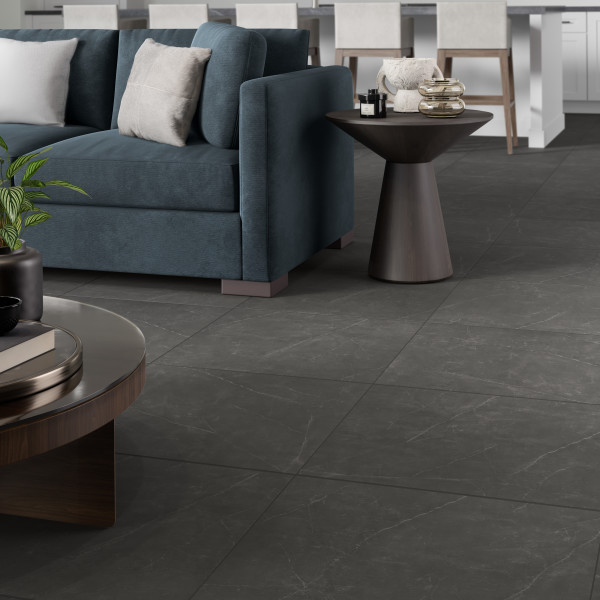 STERLINA II ASPHALT MATTE 24X24 floor sample