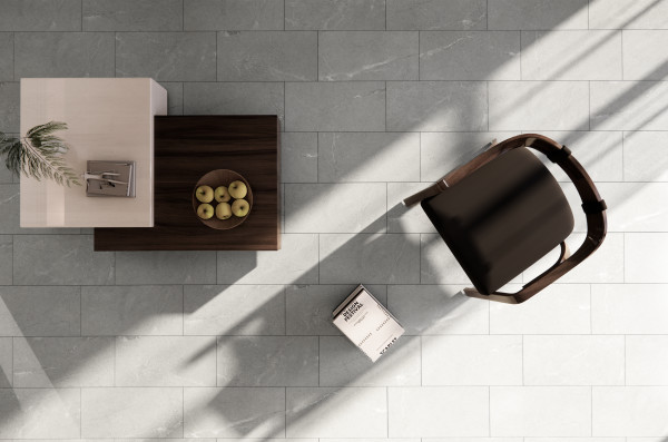 TERRAMOR GRIGIO HONED 12X24-POR floor sample