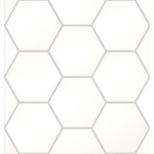 TIMES SQUARE MOSAIC 4X4:10X13 WHITE Angle01