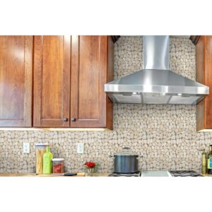 CULTURA - 12X12, BEIGE, HONED kitchen bacsplash
