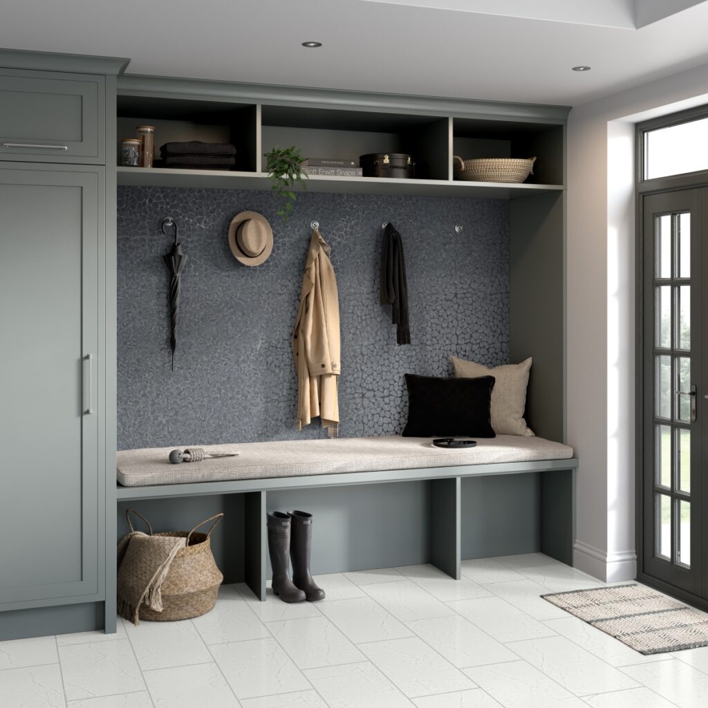 CULTURA - 12X12, BLACK, HONED wall sample