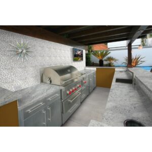 CULTURA - 12X12, WHITE, HONED exterior wall sample