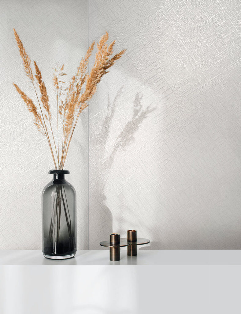 Carbon white wall sample