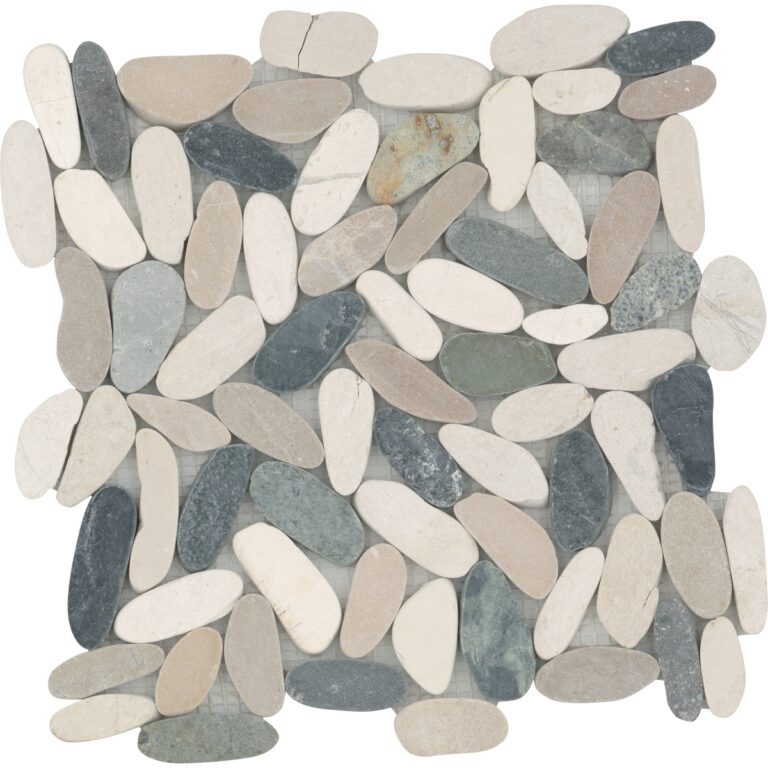 VENETIAN PEBBLES - 2X2:12X12 FLAT, 4 COLOR, SATIN