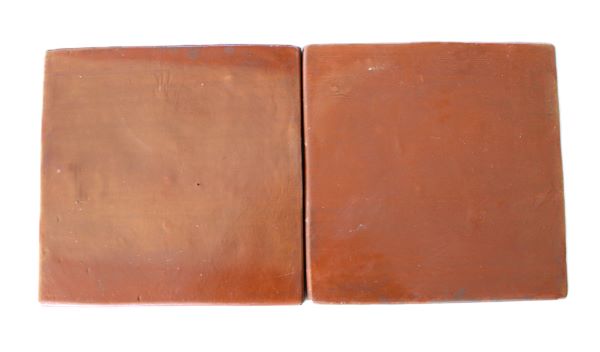12×12 Super Saltillo Chocolate Stained & Sealed