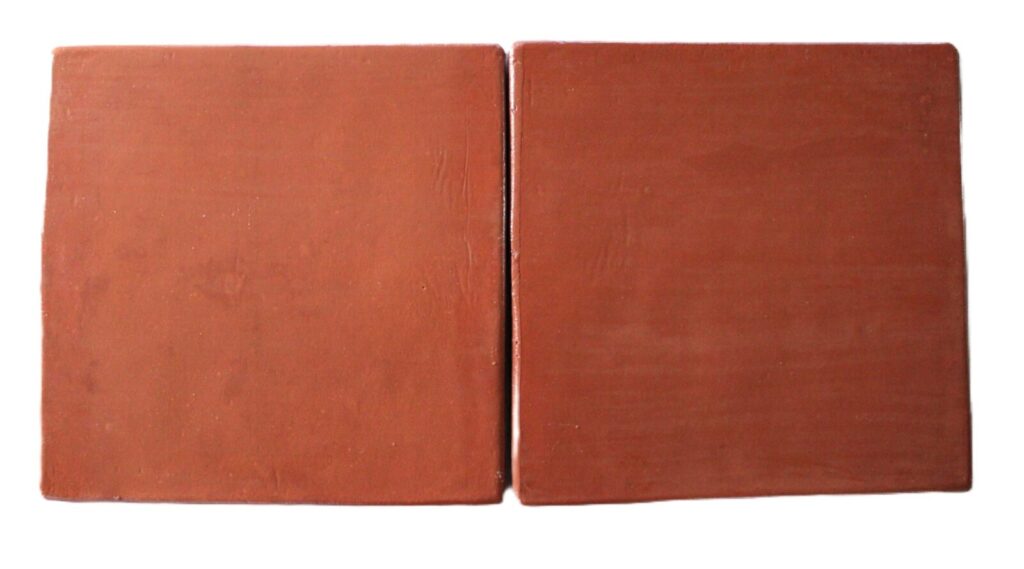 12×12 Super Saltillo Soft Brown Stained & Sealed