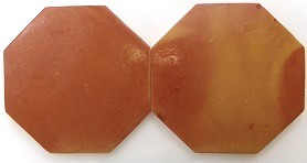 12″ & 8″ Saltillo Octagon Natural Sealed