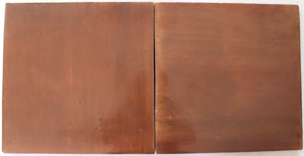 16×16 Saltillo Chocolate Stained & Sealed