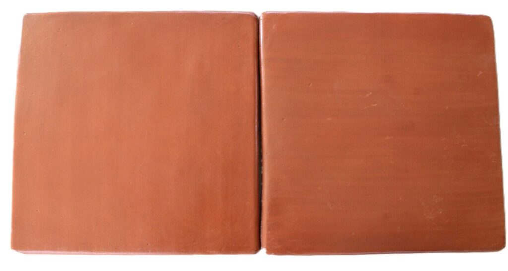 16×16 Super Saltillo Soft Brown Stained & Sealed