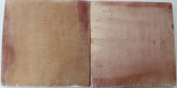 18×18 Saltillo Antique Birch Stained & Sealed
