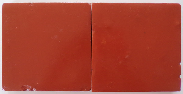 4×4 Saltillo Brick Red Stained & Sealed