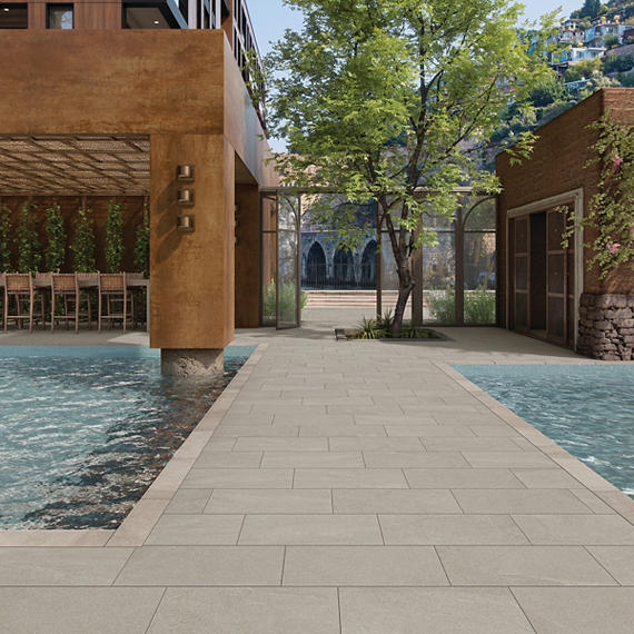 Calgary Rectangle 12 X 24 Fog Outdoorscene01