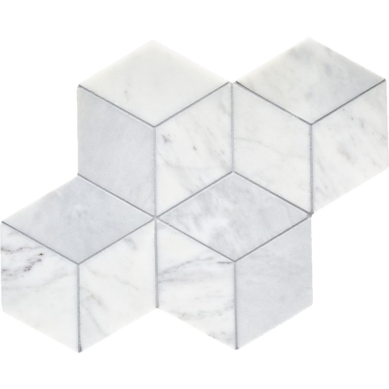 Completa Rhomboid Calacatta Gris