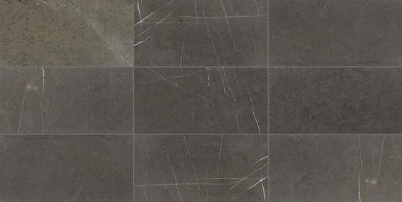 Marble Rectangle Honed 12 X 24 Antico Scuro Grid01