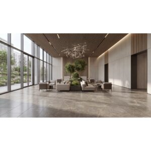 SAVINO 12 X 24 Matte ecru floor sample commercial setting