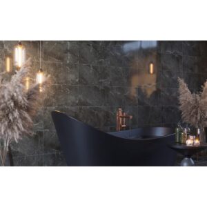 SAVINO 12 X 24 Polished nuit bathroom wall sample