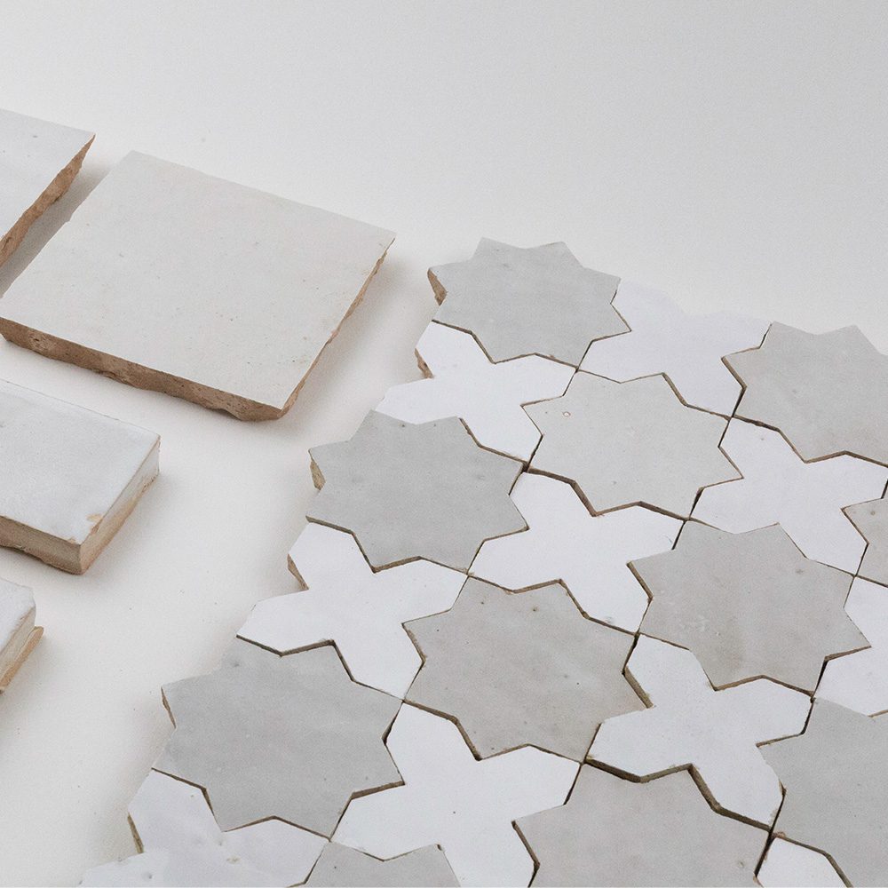 Star:Cross Lambswool, Atlas White close up sample