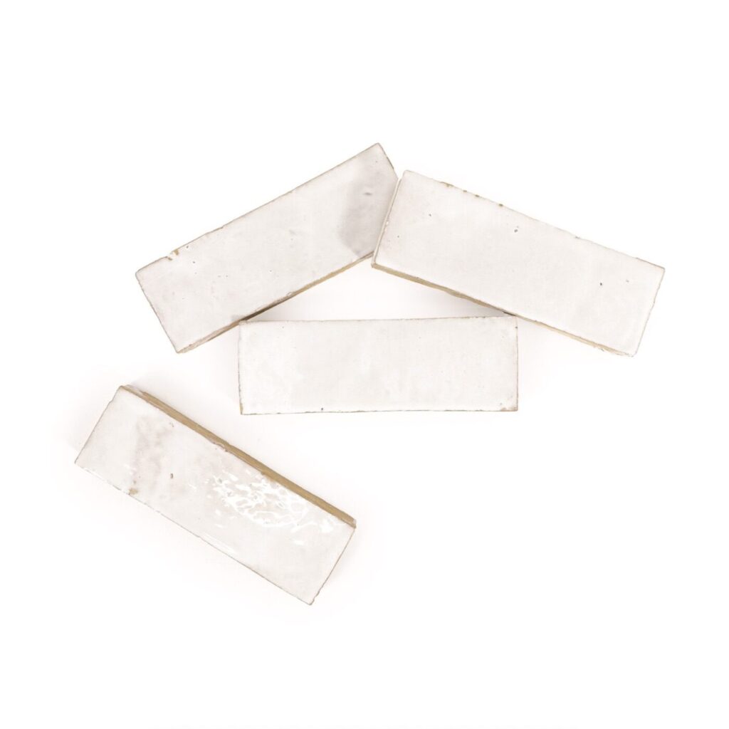 Zellige Classique 2 x 6 atlas white view