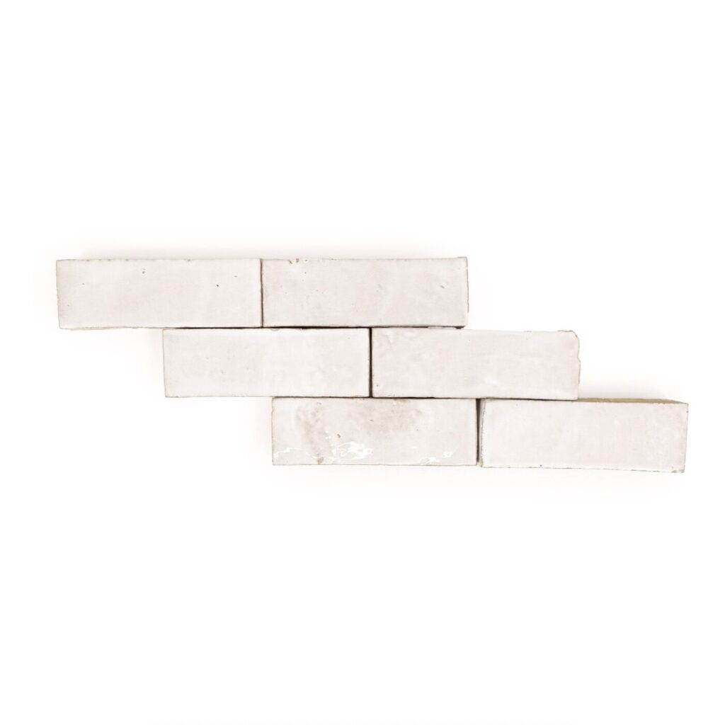 Zellige Classique 2 x 6 atlas white view 2