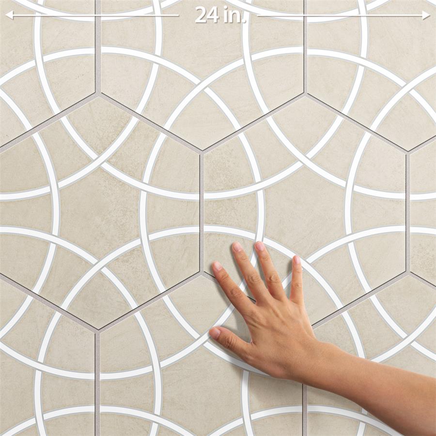 Bari Hex Sand Deco 11-1:4x 13 Layout01